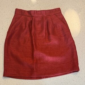 H&M Vibrant Red Mini Skirt